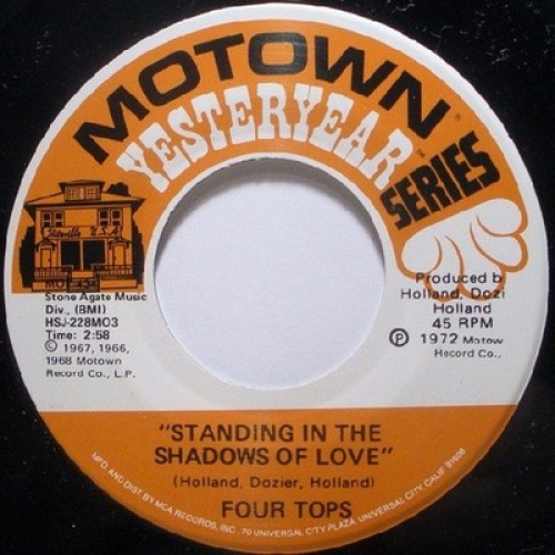 Four Tops - Standing In The Shadows Of Love / Reach Out, I'll Be There (7", S...