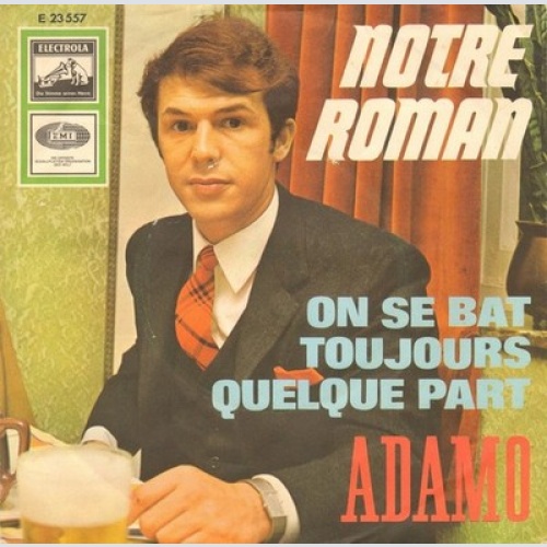 Adamo - Notre Roman (7", Single)