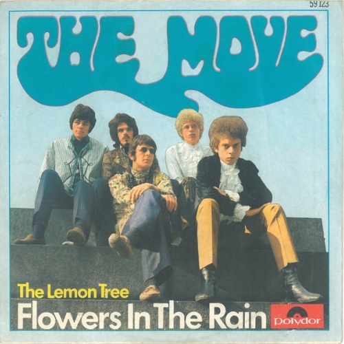 The Move - Flowers In The Rain (7", Single, Mono)
