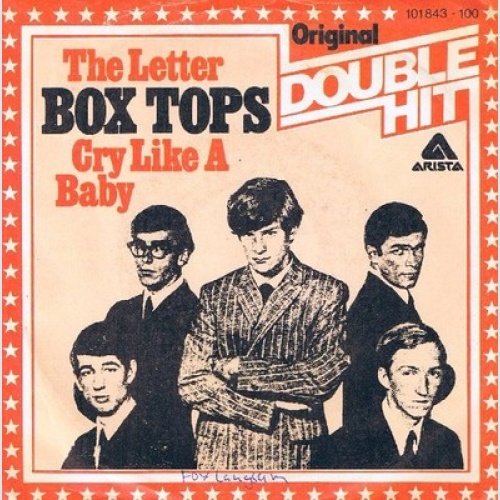 Box Tops - The Letter / Cry Like A Baby (7", Single)