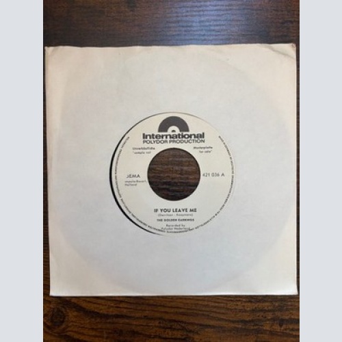 Golden Earring -  If You Leave Me / Waiting For You (7", Single, Promo)