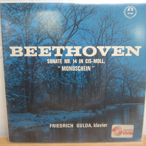 Single / Beethoven  / Friedrich Gulda ?– Sonate Nr. 14 In Cis-Moll, "Mondschein"