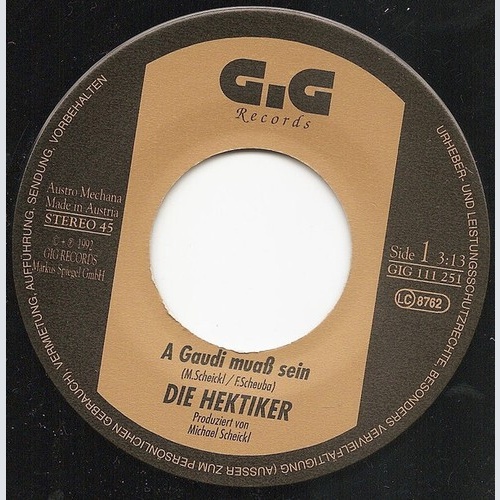 Die Hektiker - A Gaudi Muaß Sein / In Der Buchhandlung (7", Single)