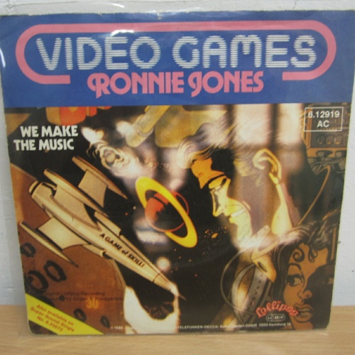 Single / Ronnie Jones ?– Video Games   /  DE  PRESS / RAR /