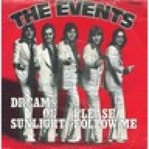 Single / THE EVENTS / AUSTRIA / MIT.ORIG. AUTOGRAMM / RARITÄT /