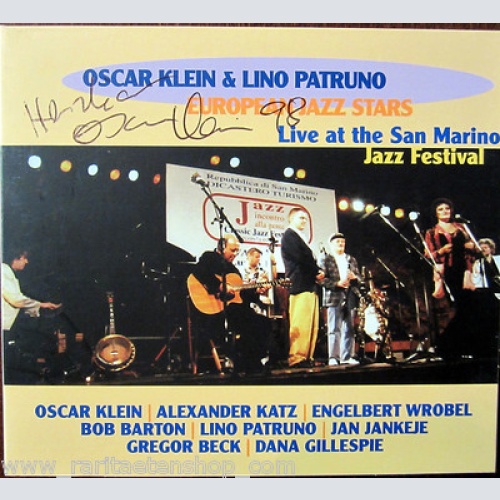 CD / OSCAR KLEIN & LINO PATRUNO / MIT AUTOGRAMM / DANA GILLESPIE / AUSTRIA /