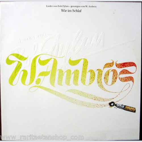 LP / WOLFGANG AMBROS / BOB DYLAN / GEMA  PRESSUNG /  AUSTRIA / RARITÄT /
