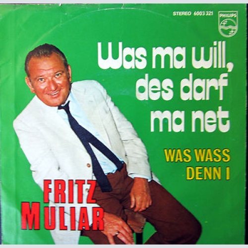 Single / FRITZ MULIAR / AUSTRIA / RARITÄT /