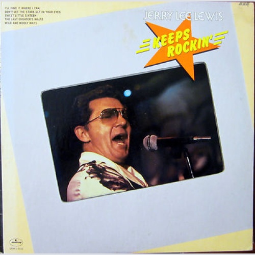 LP / JERRY LEE LEWIS / 1978 / KEEPS ROCKIN / RARITÄT /
