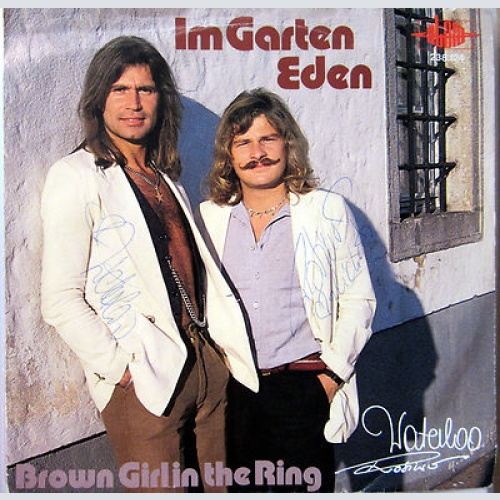 Single / WATERLOO & ROBINSON / MIT AUTOGRAMM / AUSTRIA / RARITÄT /