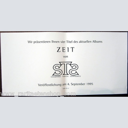 CD / STS / PROMO INFO / AUSTRIA / ARCHIV COPY / RARITÄT /
