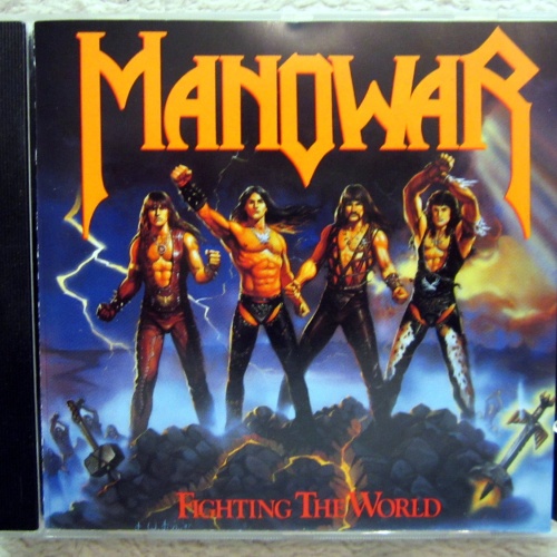 CD / MANOWAR / FIGHTING THE WORLD / 1987 / ATCO PRESS GEMA / RAR /