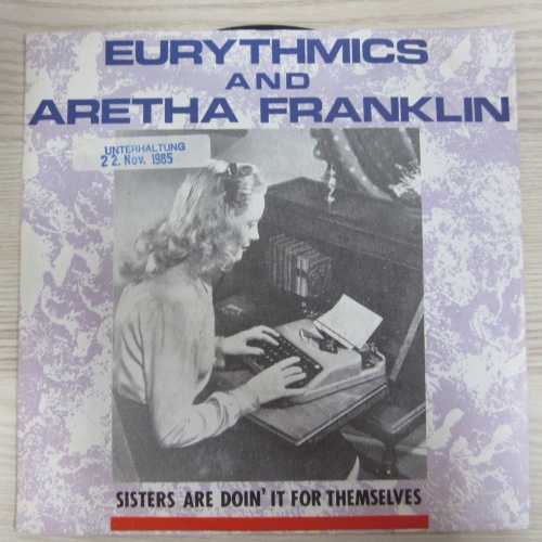 Single /   Eurythmics And Aretha Franklin ?– Sisters Are Doin' It For Themselves
