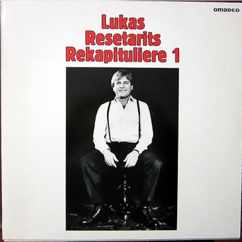 LP / LUKAS RESETARITS / REKAPITULIERE 1 / AMADEO / AUSTRIA / RARITÄT /