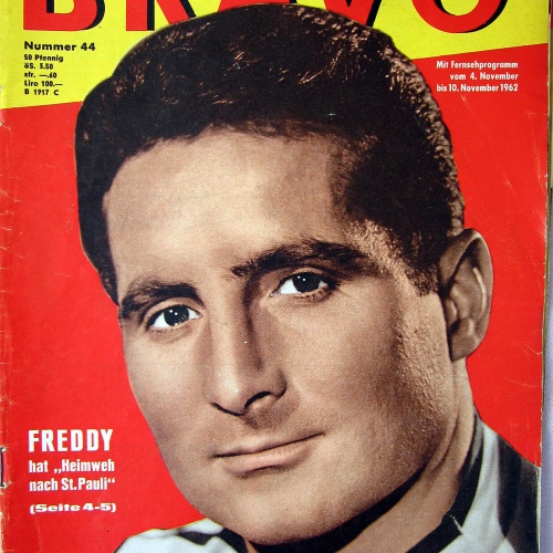 Bravo HEFT / 1962 / TOP ZUSTAND / RARITÄT / Freddy / NATALIE WOOD /