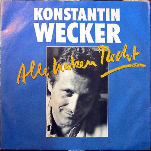 Single / KONSTANTIN WECKER / AUSTRIA / RARITÄT /