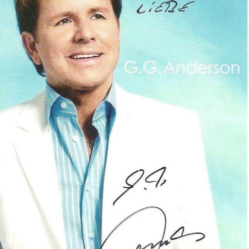 G.G.ANDERSON   AUTOGRAMM KARTE -- ORIG.AUTOGRAMM --