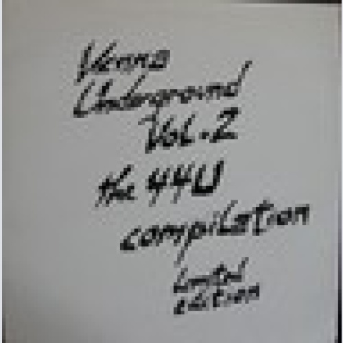 44U - The Vienna Underground Vol. 2  Green Vinyl - indie/goth/darkwave compilati