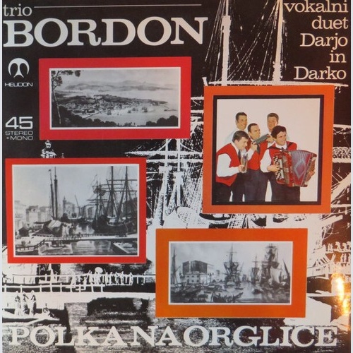 Trio Bordon - Polka Na Orglice (7", Single)