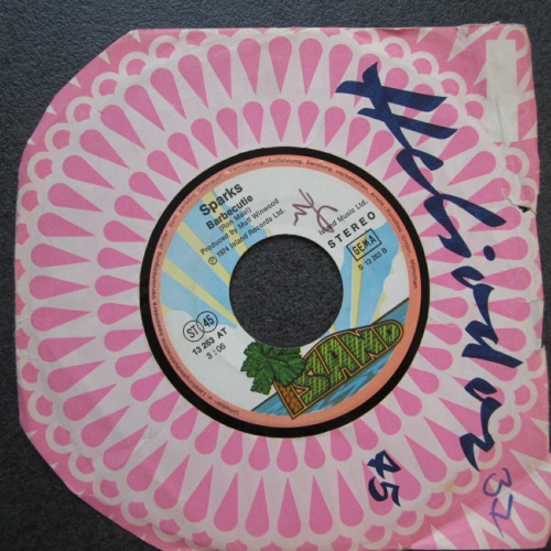 Single / Sparks – This Town Ain't Big Enough For Both Of Us / DE Press /