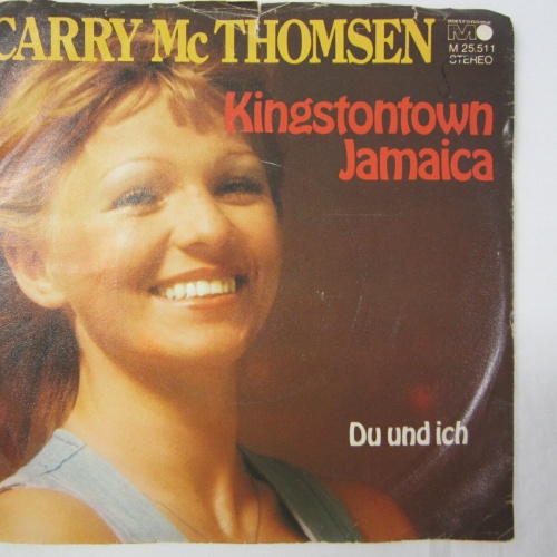 Single / Carry Mc Thomsen - Kingstontown Jamaica / DE PRESS /