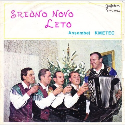 Ansambel Kmetec* - Srečno Novo Leto (7", EP)