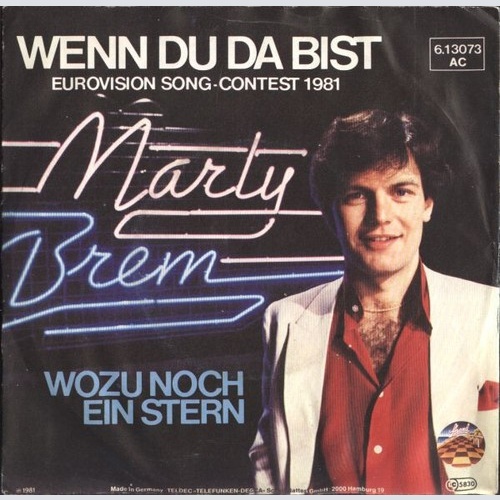 Marty Brem - Wenn Du Da Bist (7", Single)
