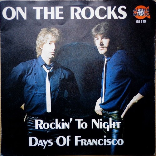On The Rocks (9) - Rockin' To Night (7", Single)