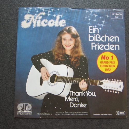 Single / Nicole ‎– Ein Bißchen Frieden / DE Press /