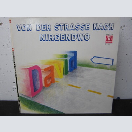 LP /  David  – von der Strasse nach nirgendwo  /   AUT  PRESS / RAR /