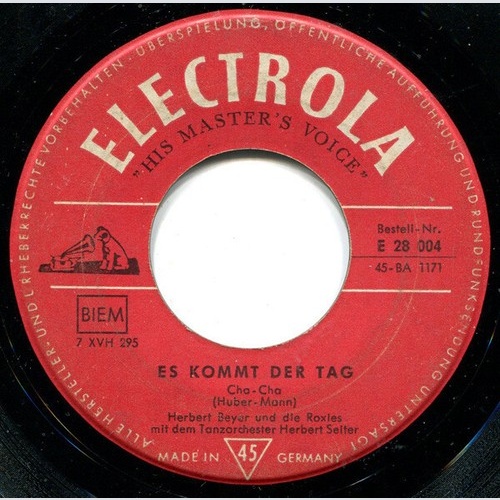 Herbert Beyer Und Die Roxies* - Es Kommt Der Tag / Rosalie (7", Single)