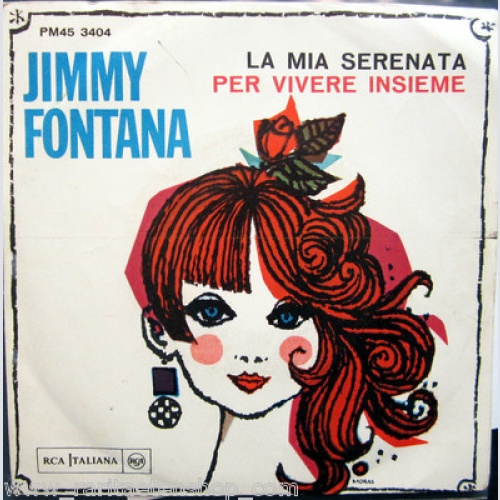Single / JIMMY FONTANA / ITALOPOP / 1965 / RARITÄT /