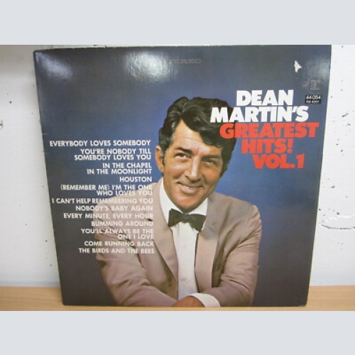 LP / Dean Martin ?– Dean Martin's Greatest Hits! Volume 1  / DE  PRESS / RAR /