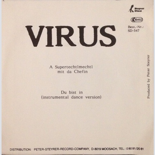 Virus (114) - A Supertechtlmechtl mit da Chefin (7")