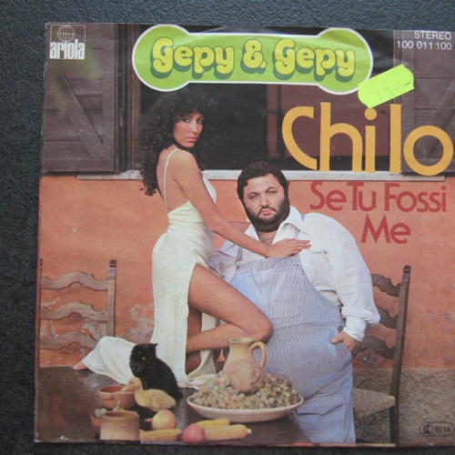 Single / Gepy & Gepy ‎– Chi Io / Se Tu Fossi Me / DE Press /