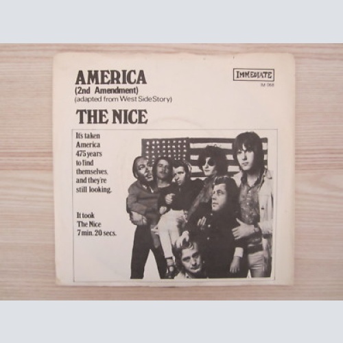 Single / The Nice – America / 1968 / RARITÄT /