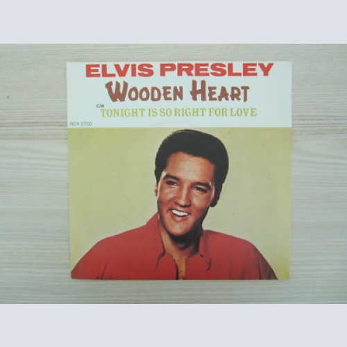 Single /  Elvis Presley – Wooden Heart / 1977 / UK PRESS /