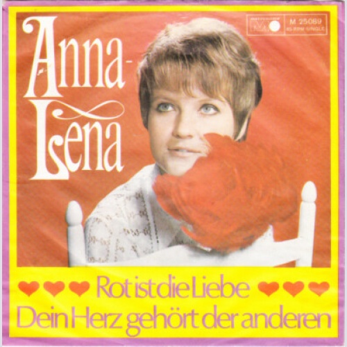 Anna-Lena* - Rot Ist Die Liebe (7", Single)