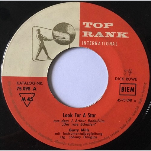 Garry Mills - Look For A Star (7", Single)