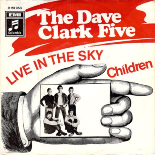 The Dave Clark Five - Live In The Sky (7", Single)