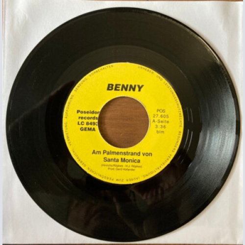 Benny De Roy - Am Palmenstrand Von Santa Monica (7", Single)