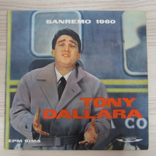 Single EP  /  Tony Dallara ?– Sanremo 1960 / ITALY PRESS /  1960 / RARITÄT /