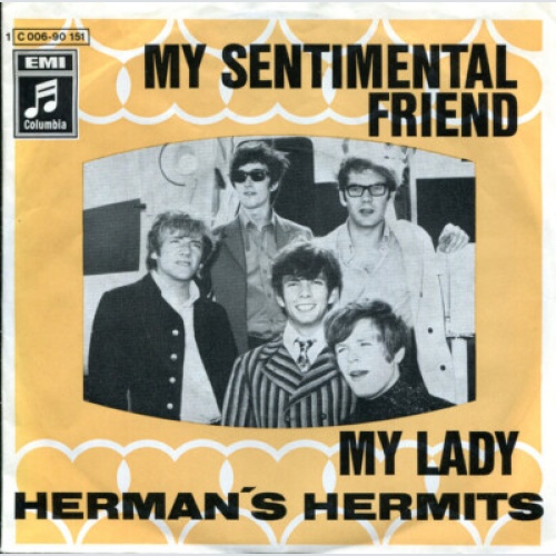 Herman's Hermits - My Sentimental Friend  /  My Lady (7", Single)