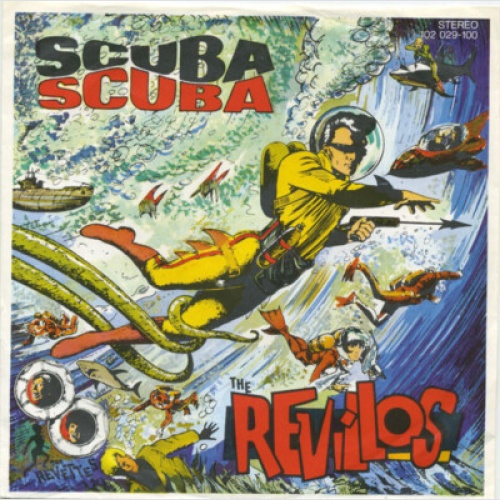 The Revillos - Scuba Scuba (7", Single, Ger)