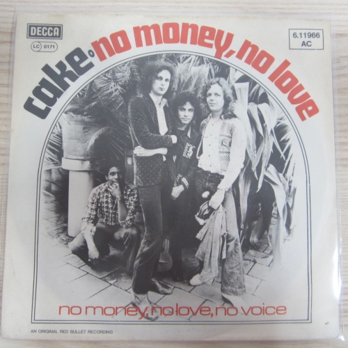 Single / Cake  ?– No Money, No Love  / Reggae-Pop / RARITÄT / 1976 /