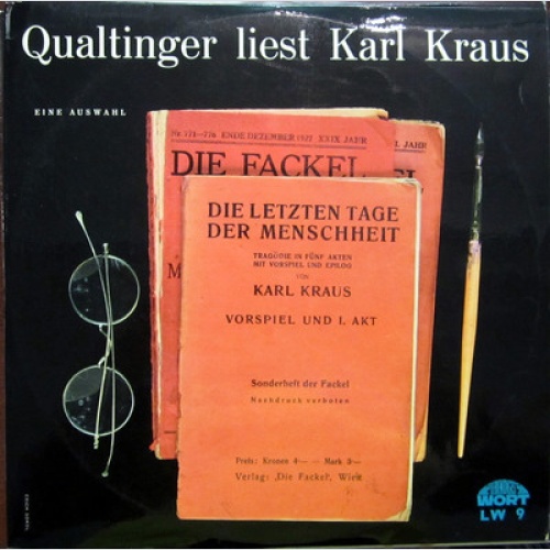 LP / QUALTINGER LIEST KARL KRAUS / AUSTRIA / RARITÄT /