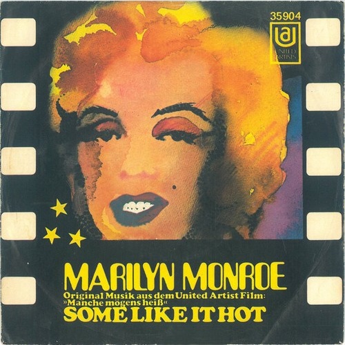 Marilyn Monroe / Melina Mercouri - Some Like It Hot / Never On Sunday (7", Si...