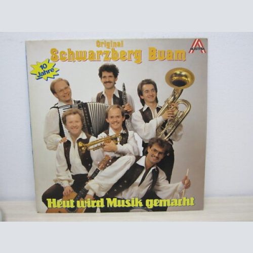 LP / Original Schwarzberg Buam - Heut wird Musik  /  AUSTRIA / RARITÄT /