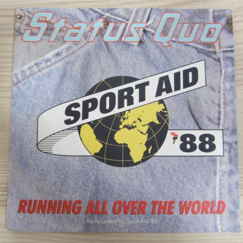 Single /  Status Quo ?– Running All Over The World / VERTIGO SWIRL / RAR /