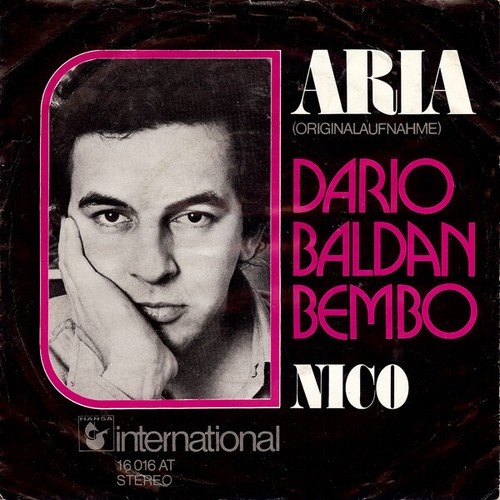 Dario Baldan Bembo - Aria (7", Single)